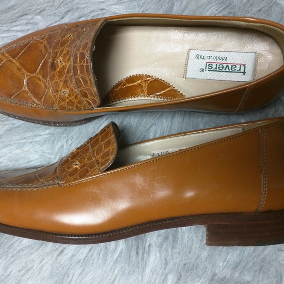 Traversi Genuine Alligator Loafers ?